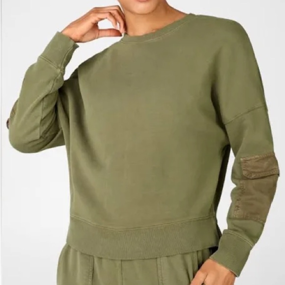 Fabletics® Pearl Sweatshirt in Avocado